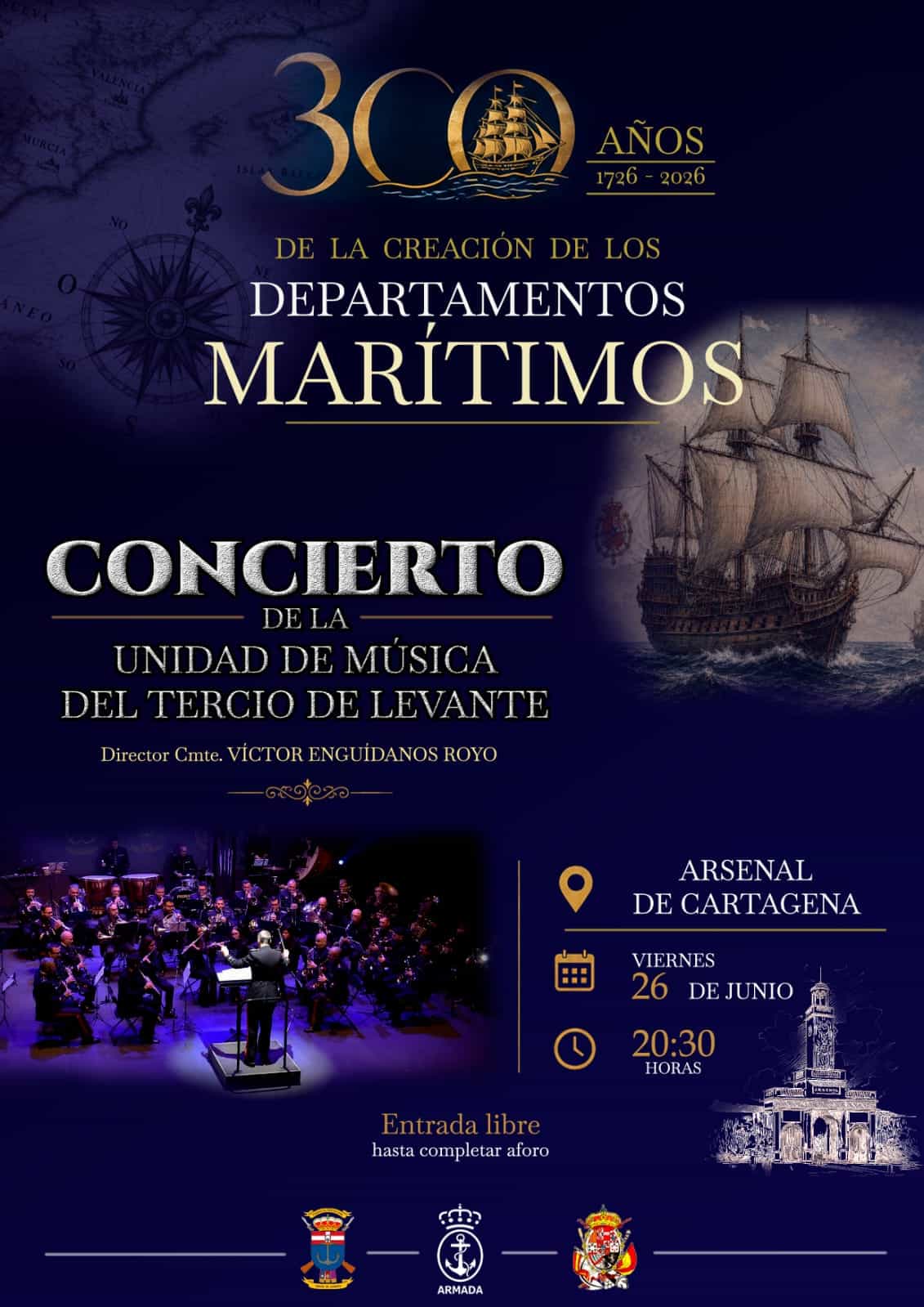 Concierto de la Unidad de Música del Tercio de Levante