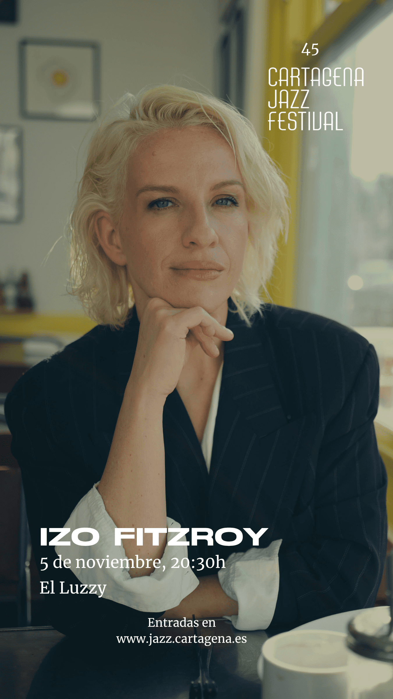 Cartagena Jazz Festival: Izo Fitzroy en concierto