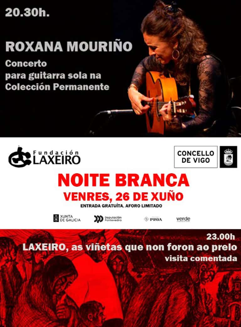 Noche Blanca en la Fundación Laxeiro