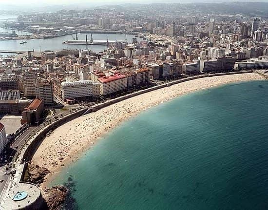 Playas de Riazor y Orzán