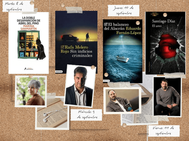 Club de Lectura: Encuentros con autores de Cartagena Negra - Marina Sanmartín