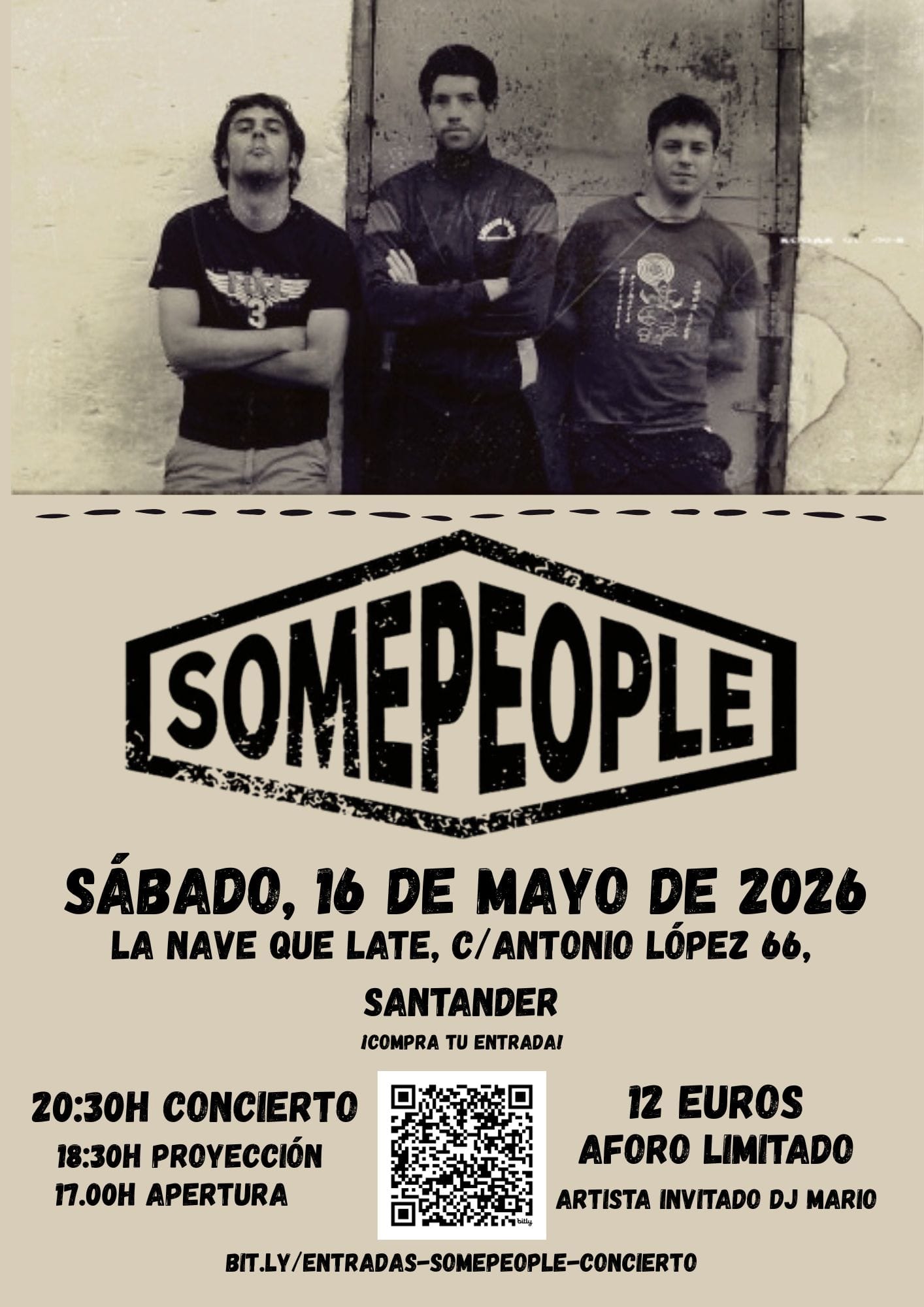 Somepeople regresa a los escenarios con nuevas canciones