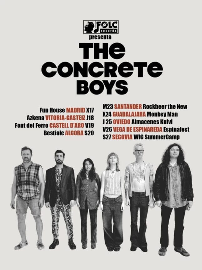 Concierto de The Concrete Boys