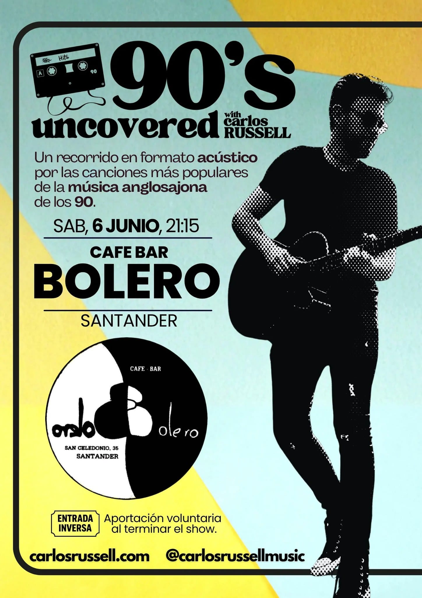 90's uncovered, con Carlos Russell