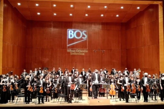 Concierto de la Orquesta Sinfónica de Bilbao en el Hospital de Basurto