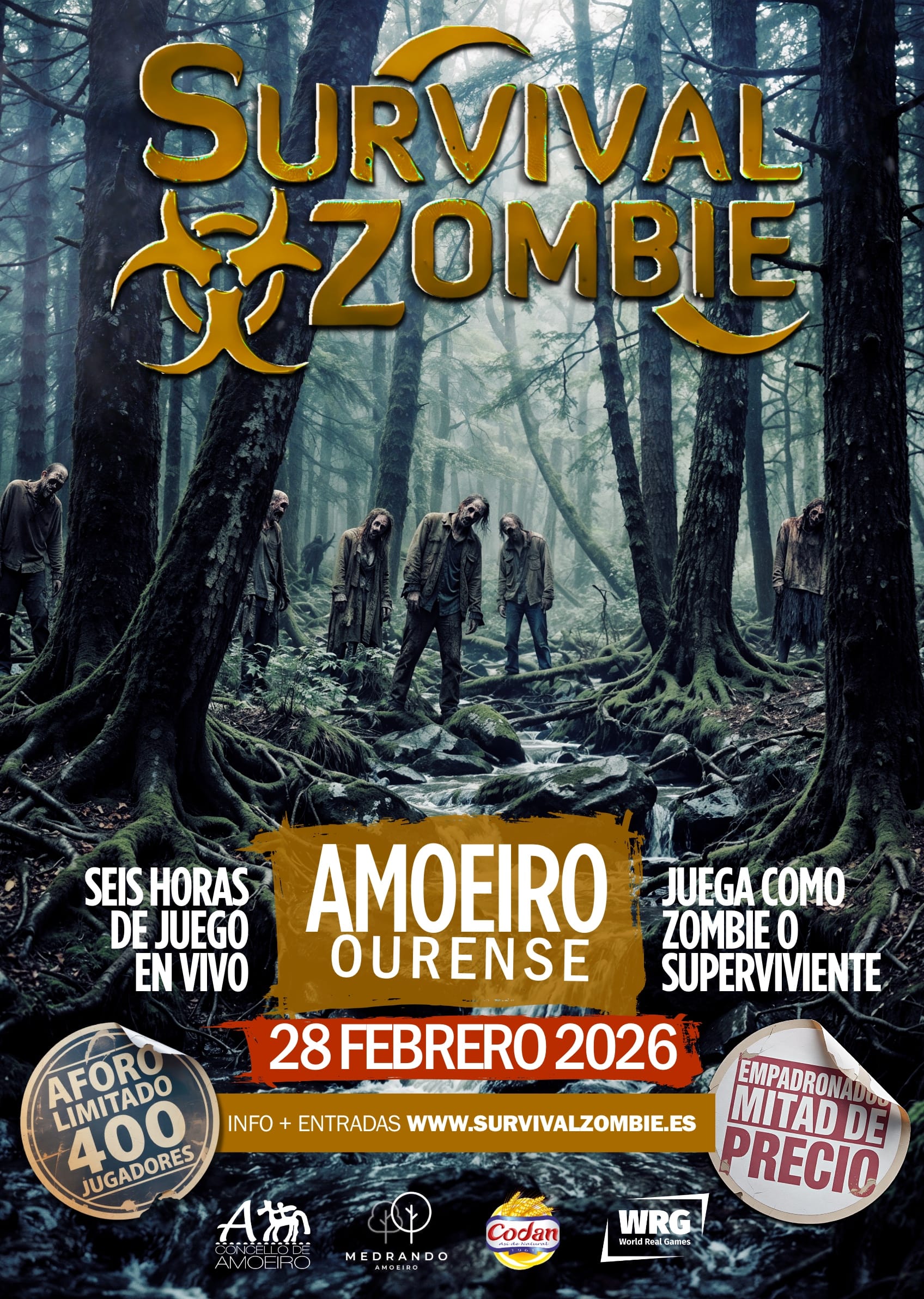 Guía para sobrevivir al apocalipsis zombi en Amoeiro