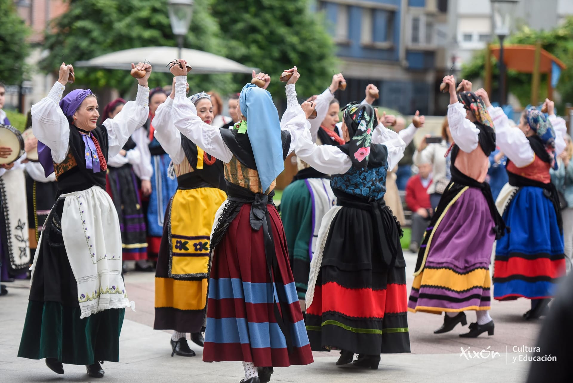 Actuación de la Banda de Gaitas Magüeta en la Fiesta de la Música 2026