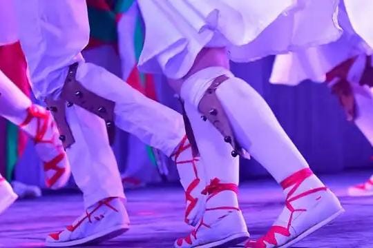 Exhibición de Euskal Dantzak en Centro Cívico Iparralde