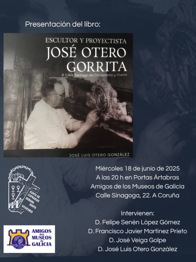 Presentación del libro 'Escultor y proyectista. José Otero Gorrita. Entre Santiago de Compostela y Viveiro'
