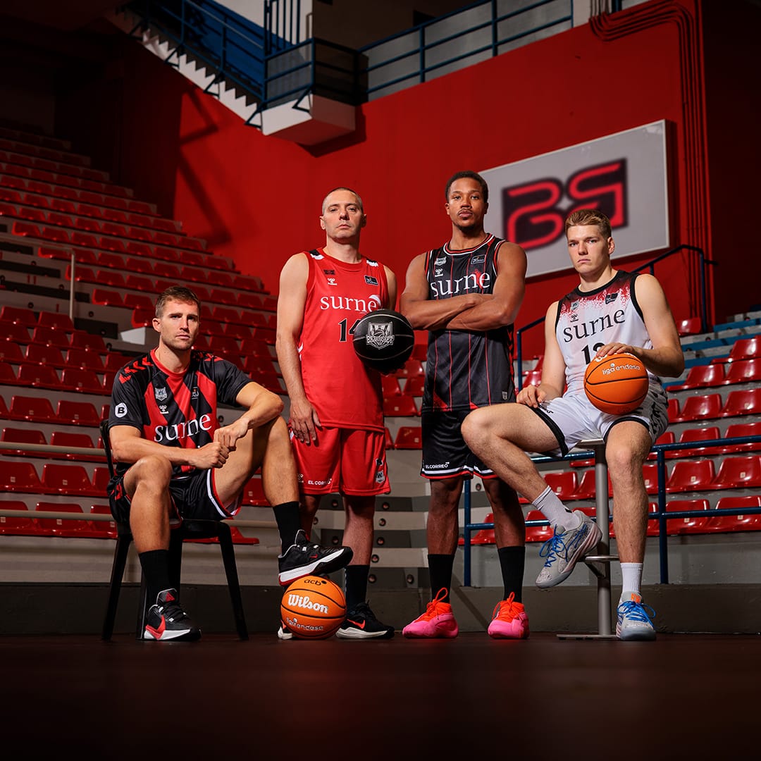 Celebración del título FIBA Europe Cup del Surne Bilbao Basket