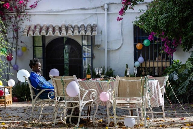 Visionado de la película 'Fin de fiesta'