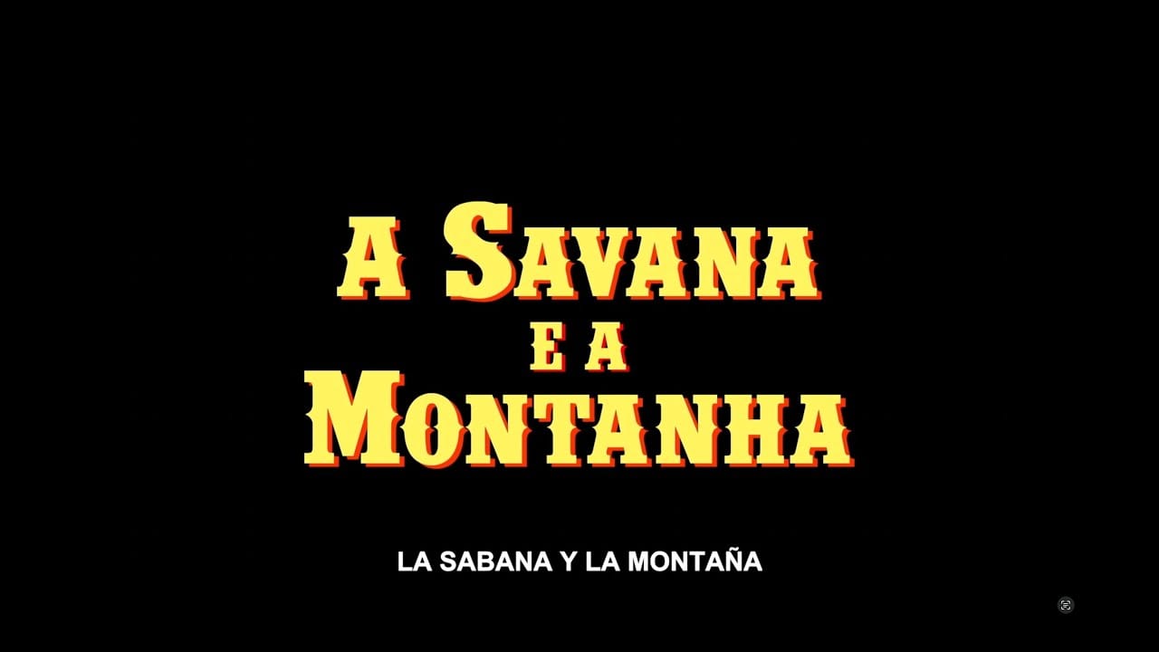 Proyección de 'A savannah e a montanha'