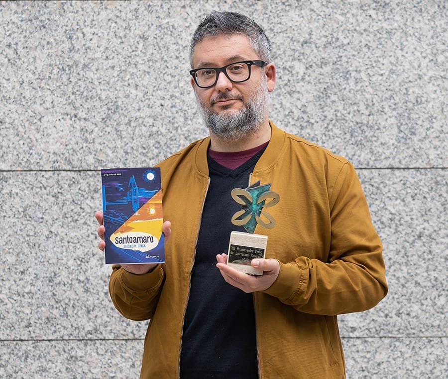 Presentación de 'Askja' en la Festa dos Libros
