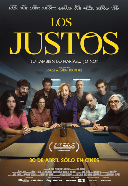 Proyección de la película Los justos
