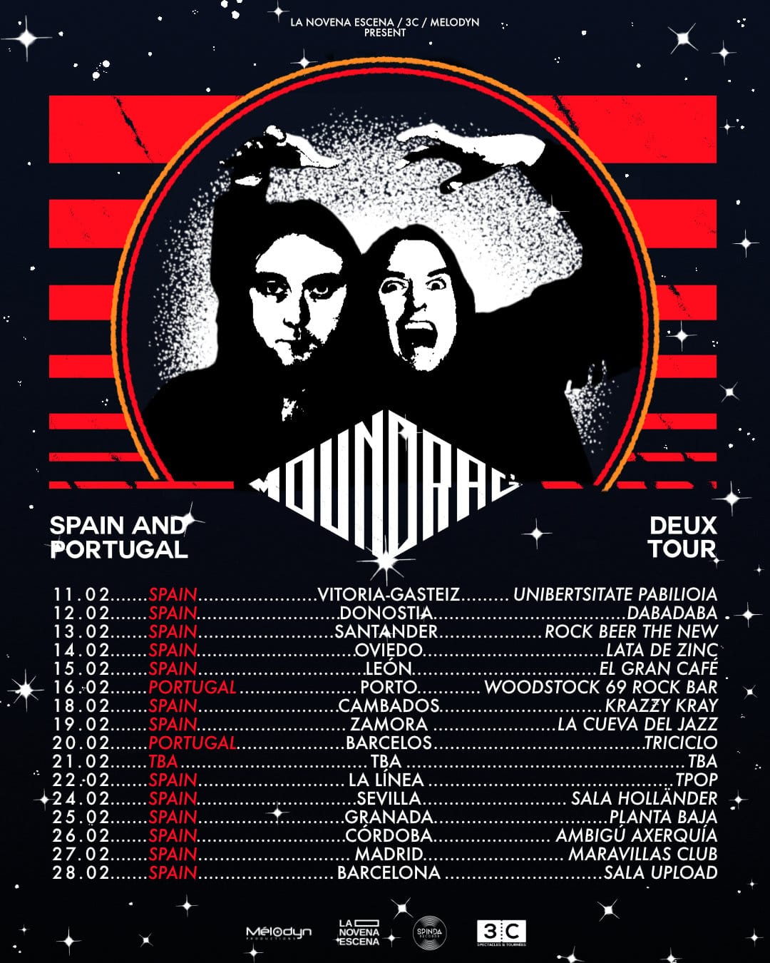 Moundrag presenta en directo 'Deux'