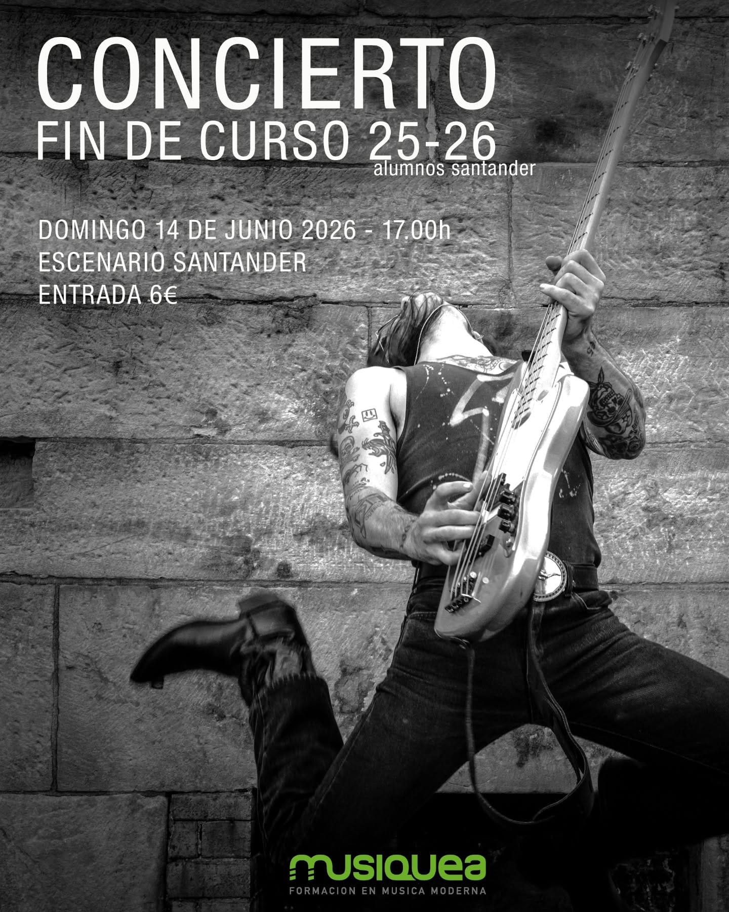 Concierto de fin de curso de la escuela de música Musiquea