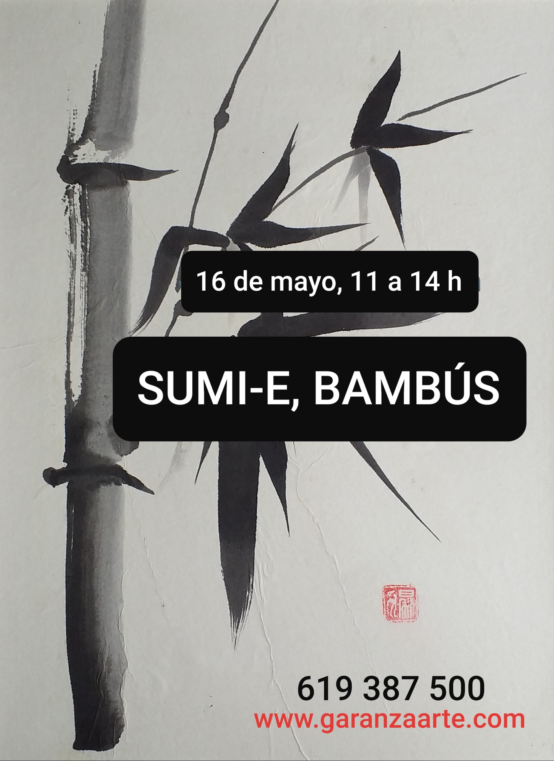 Taller artístico Sumi-E Bambú