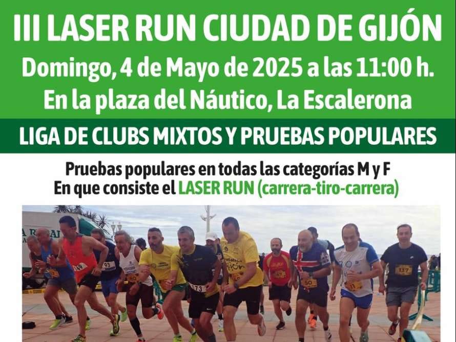 III LASER RUN CIUDAD DE GIJ脫N