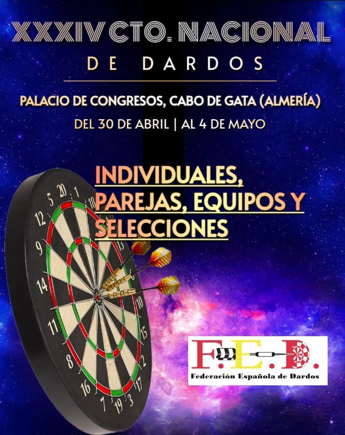 XXXIV Cto. Nacional de Dardos