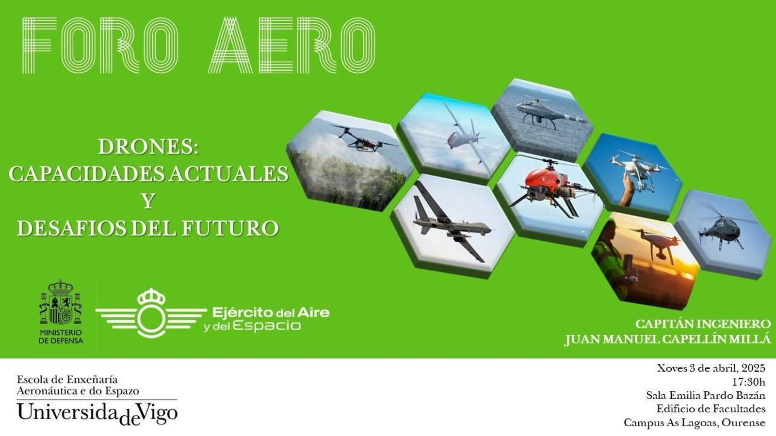 Foro Aero | Drones: capacidades actuales y desafĂos del futuro