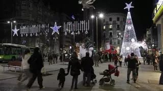 Quince años del primer árbol de luz en Porta do Sol