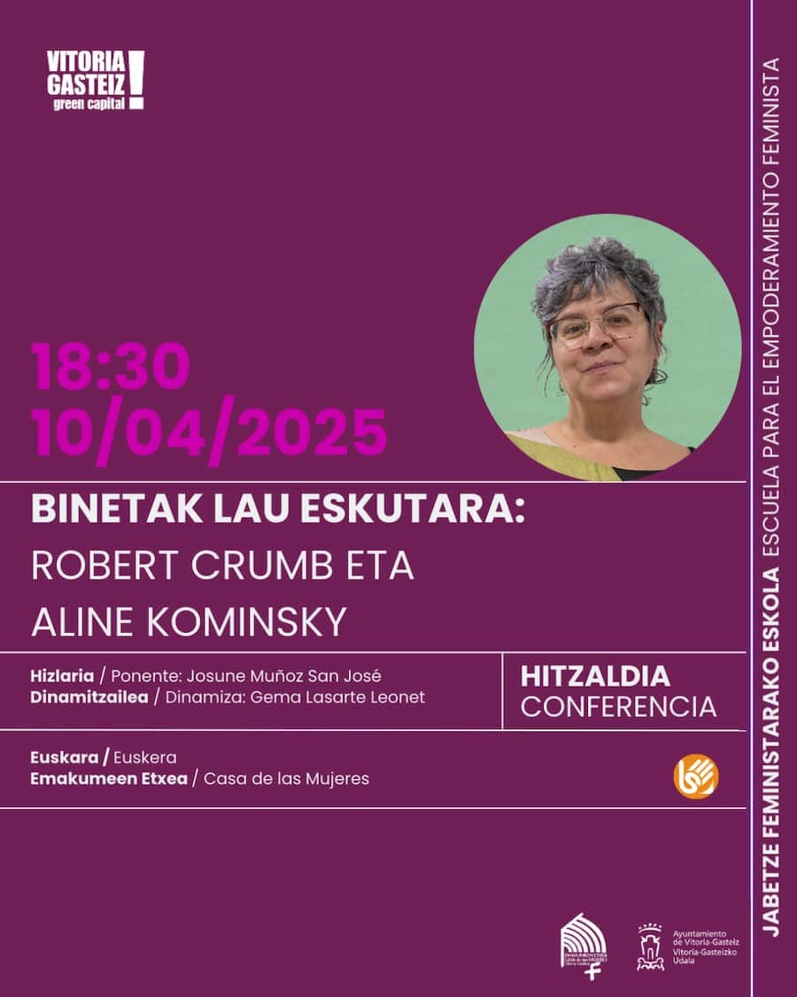 Binetak lau eskutara: Robert Crumb eta Aline Kominsky