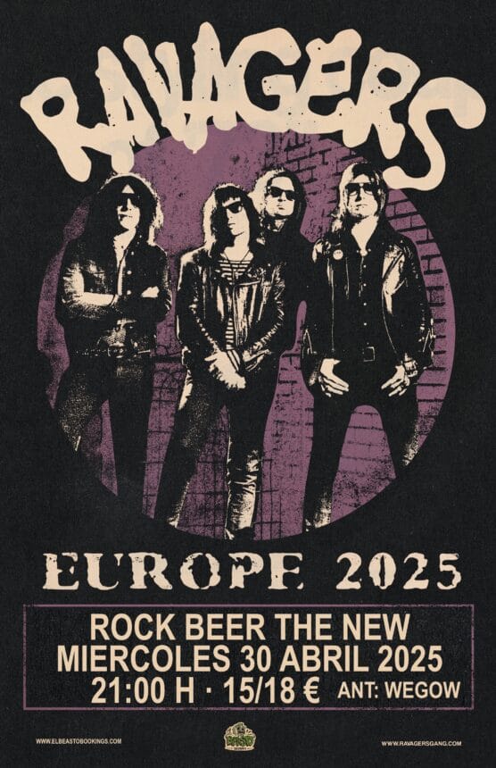 Ravagers presentan su nuevo disco, “On The Loose”