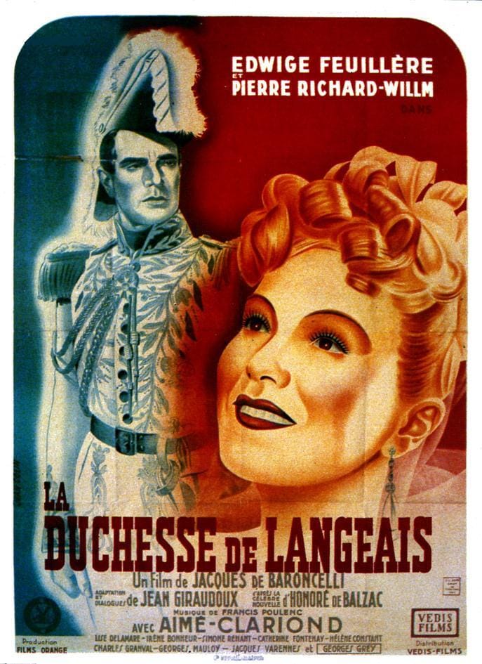 Proyección y conversación: "La duquesa de Langeais"