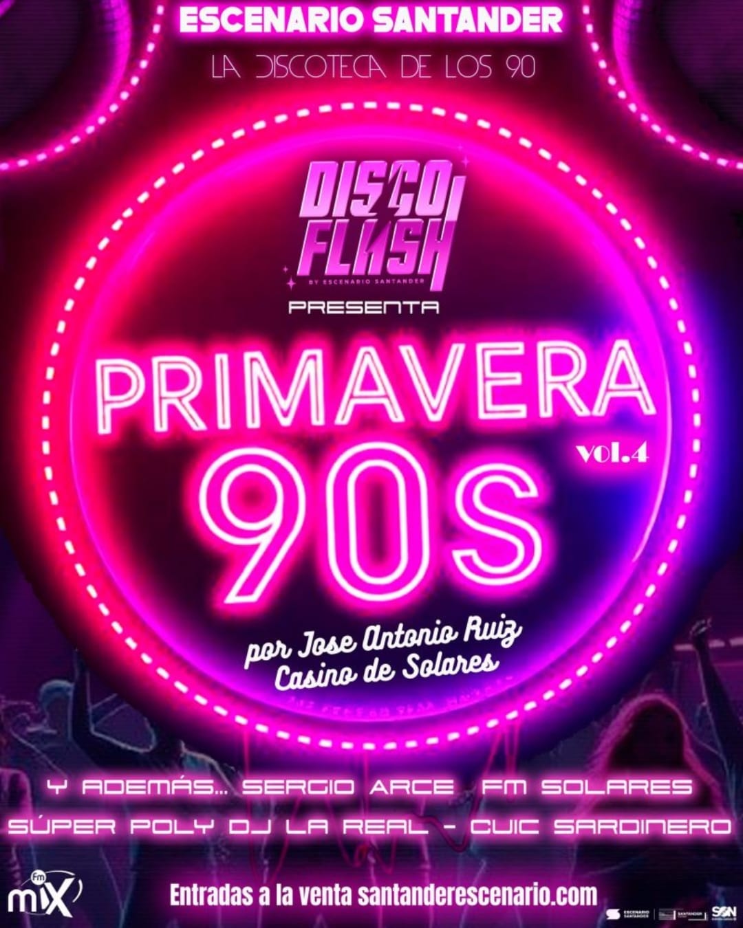 Disco Flash presenta Primavera de los 90s