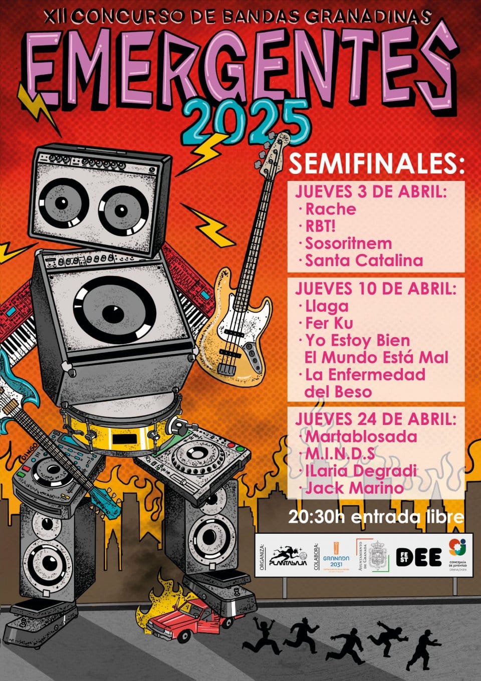 Emergentes: Semifinales