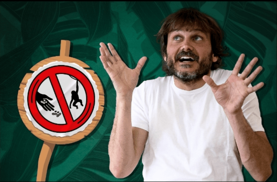 Salva Reina, "Prohibido echarle cacahuetes al mono"