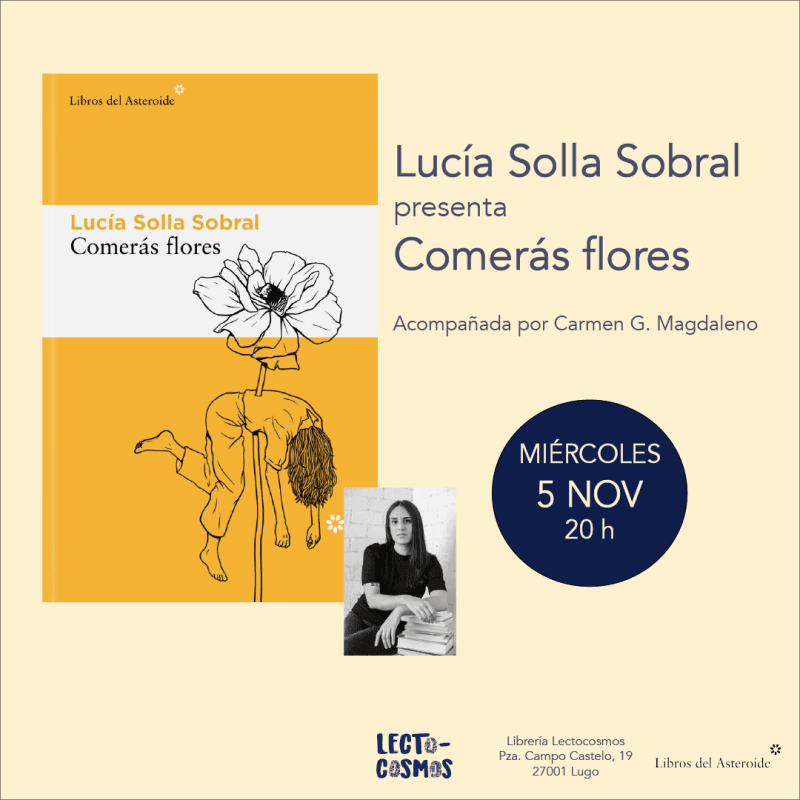 Presentación de 'Comerás flores'