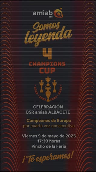 Celebraci贸n hist贸rica cuarta Champions Cup