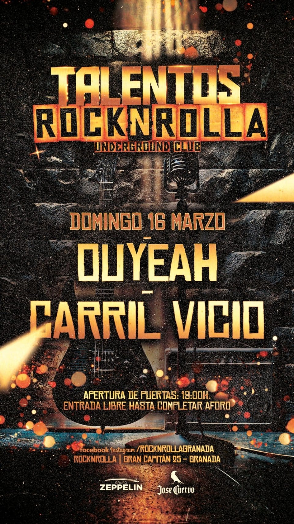 Talentos Rocknrolla: Ouyeah + Carril Vicio