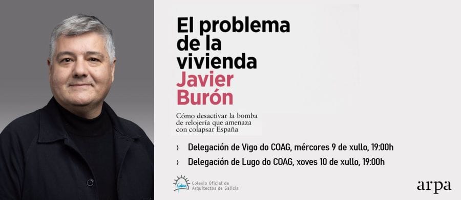 Presentaci贸n do libro 'O problema da vivenda. Como desactivar a bomba de reloxar铆a que ameaza con colapsar Espa帽a' de Javier Bur贸n