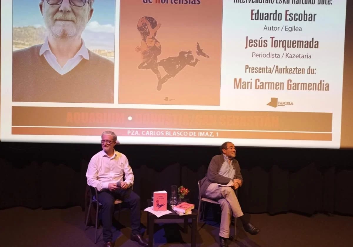 Presentación de 'Tiempo de hortensias'
