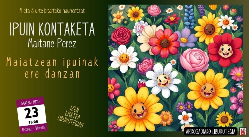 Cuentacuentos en euskera. “Ipuinak ere danzan”