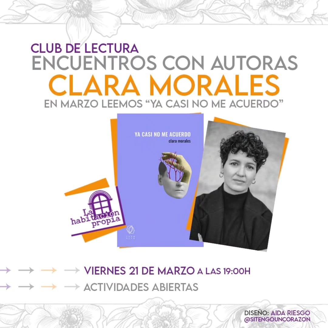 Club de Lectura: Ya casi no me acuerdo