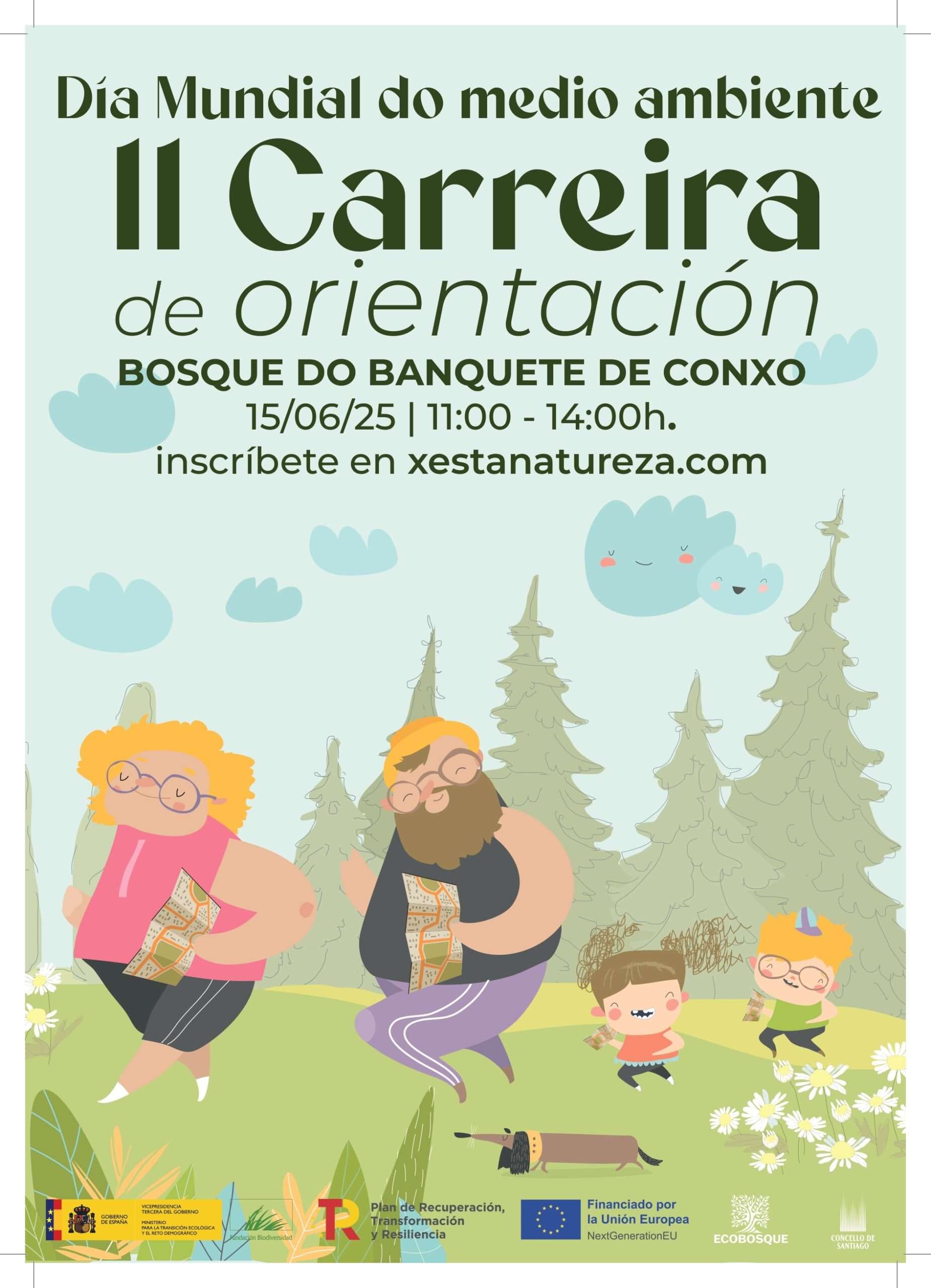 Carreira de Orientaci贸n do Ecobosque de Conxo