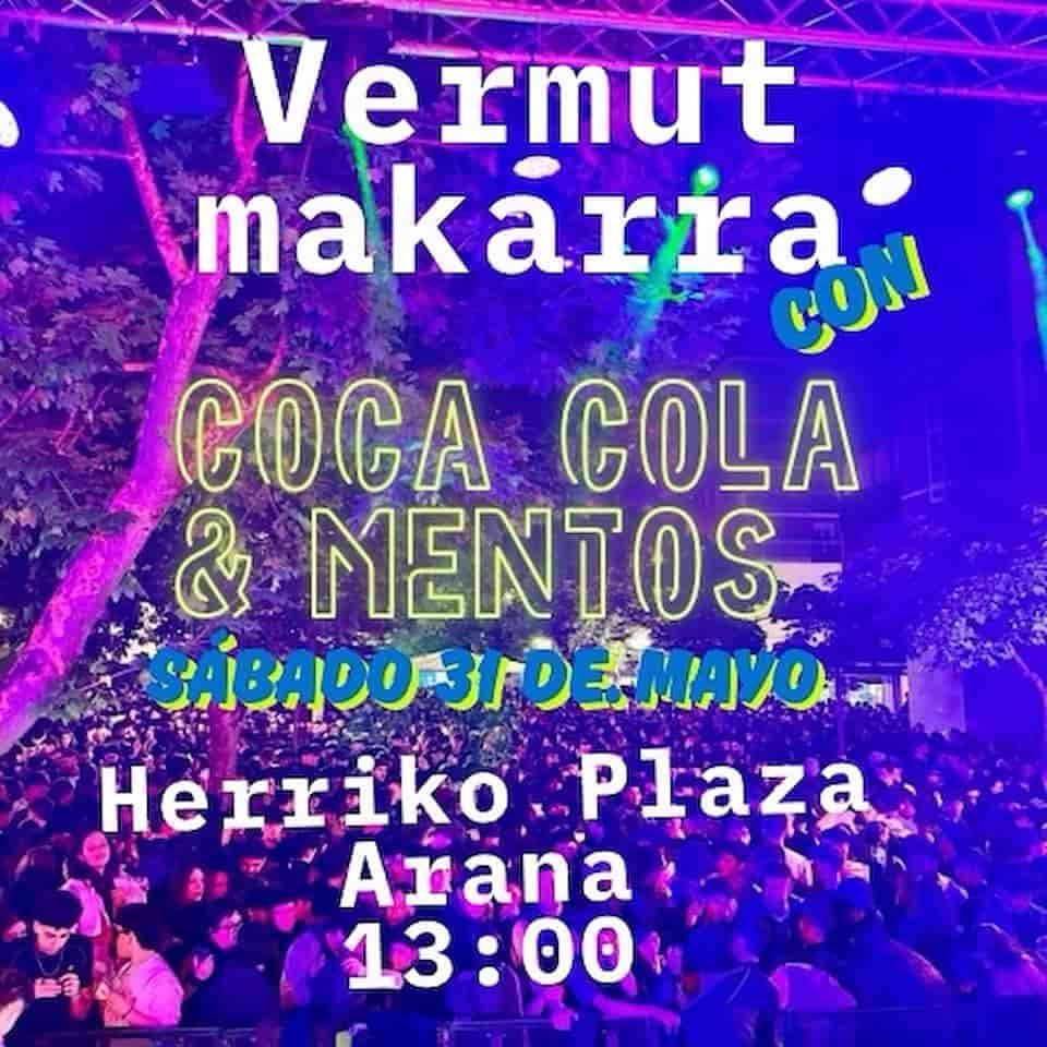 Coca Cola y Mentos