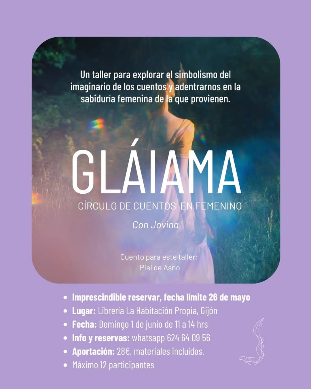 GL脕IAMA, C脥RCULO DE CUENTOS