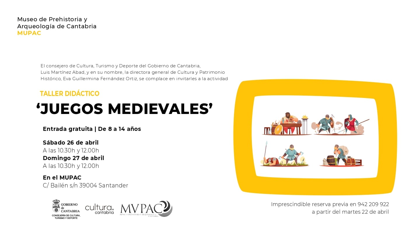 Juegos medievales en el MUPAC