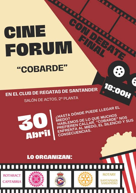 Cine fórum: "Cobarde"
