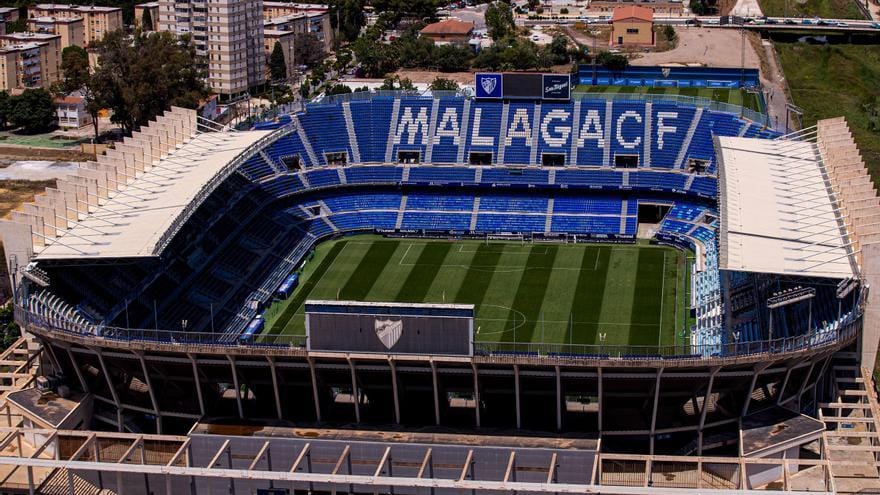 Atardecer en La Rosaleda