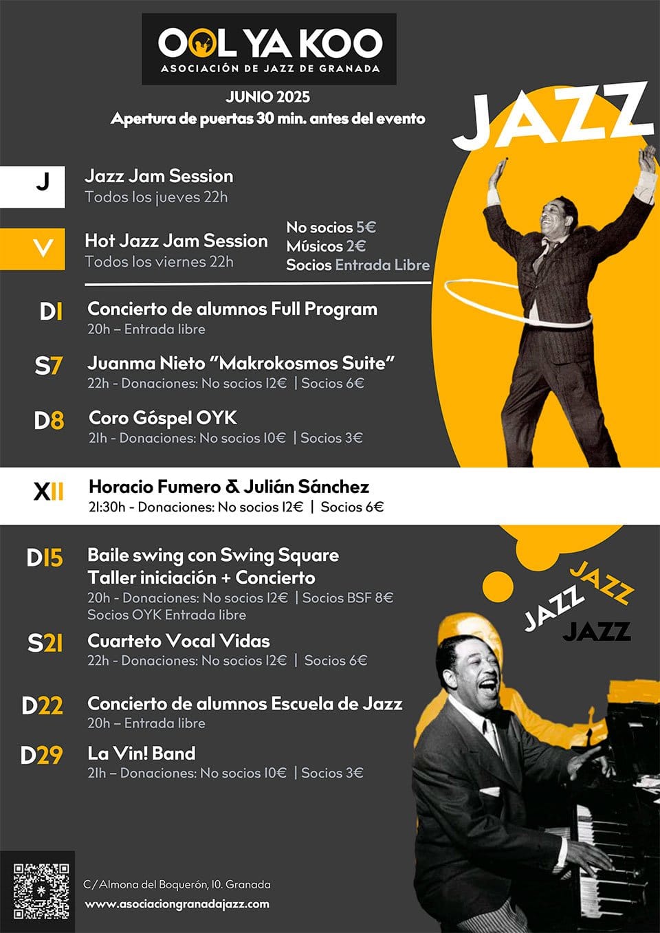 Concierto de alumnos Full program