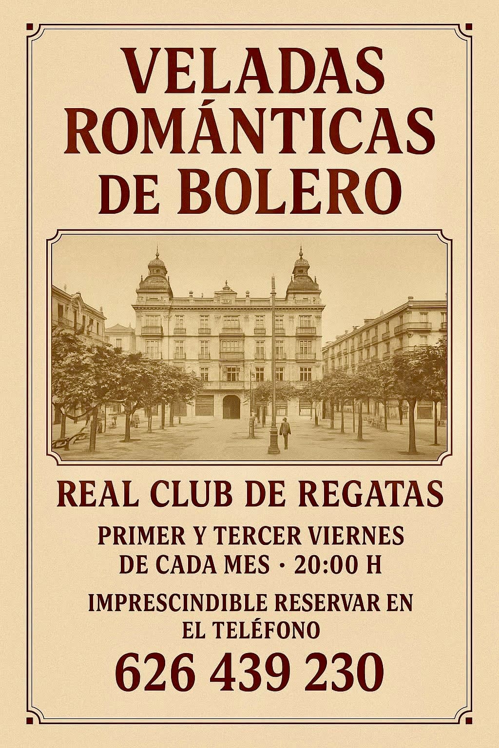 Velada Romántica de Bolero con el Dúo Cubacán