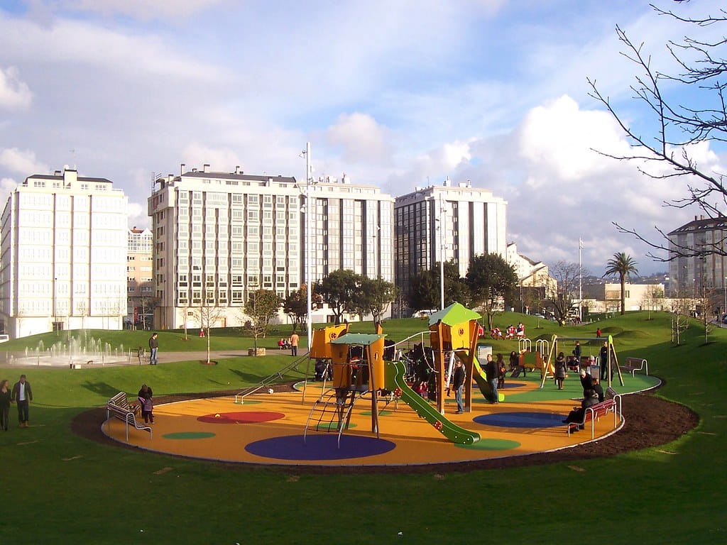 Plantación por el Día del Árbol en el Parque de Vioño