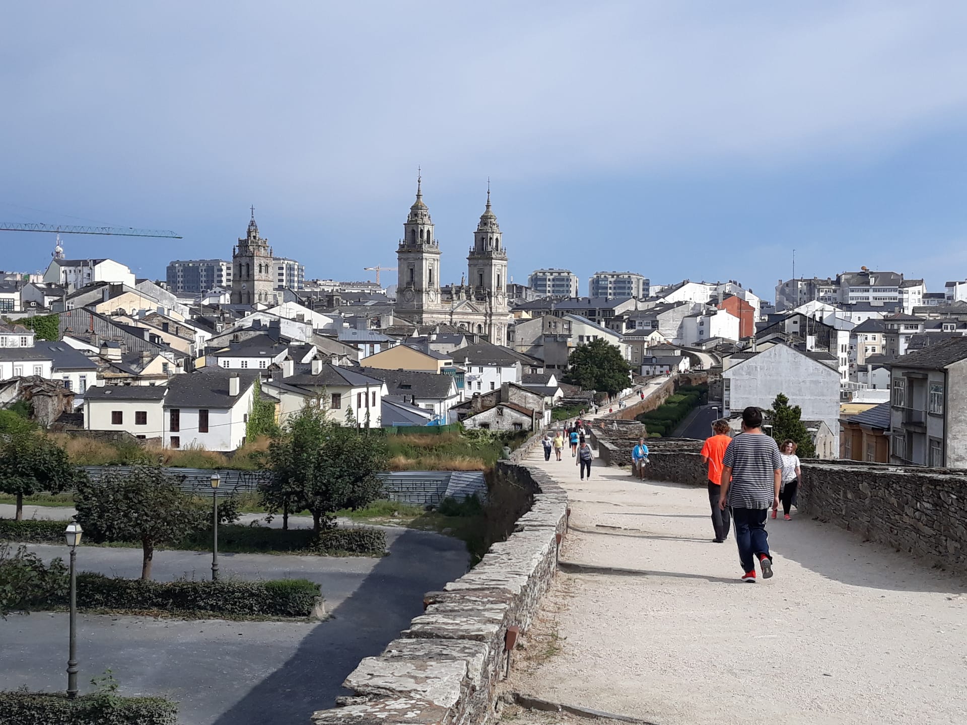 Espectáculo teatral en la Muralla