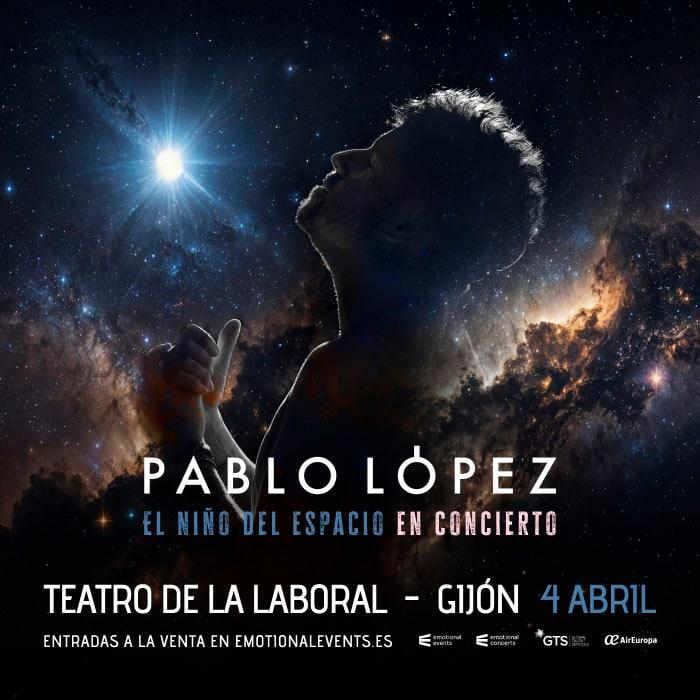 Pablo López. El Niño del Espacio en Concierto 2026