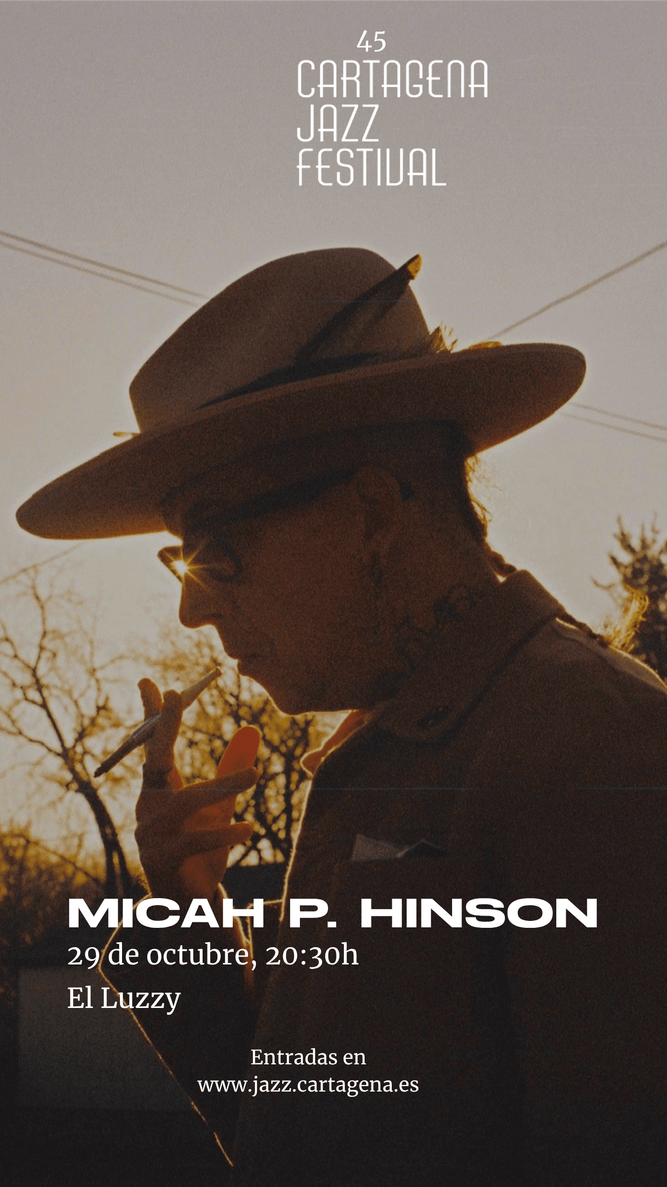 Cartagena Jazz Festival: Micah P. Hinson